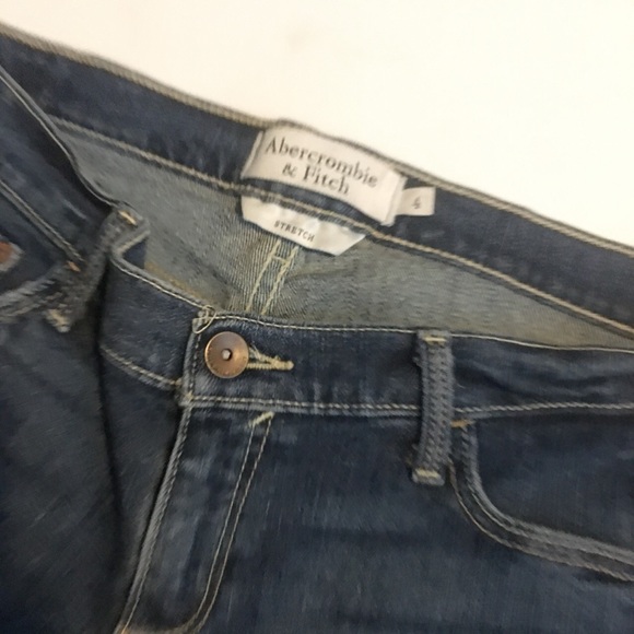 Abercrombie & fitch knee High denim shorts - Picture 4 of 5